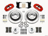 Wilwood Disc Brakes Wilwood Forged Narrow Superlite 6R Big Brake Front Brake Kits 140-12271-R Autofit