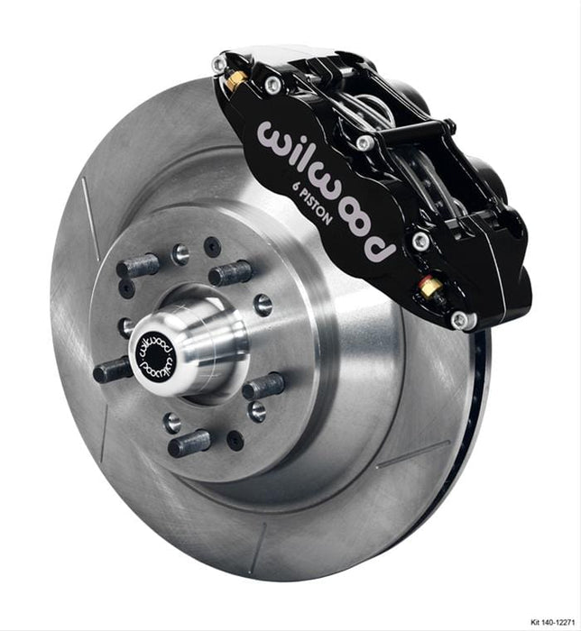 Wilwood Disc Brakes Wilwood Forged Narrow Superlite 6R Big Brake Front Brake Kits 140-12278 Autofit