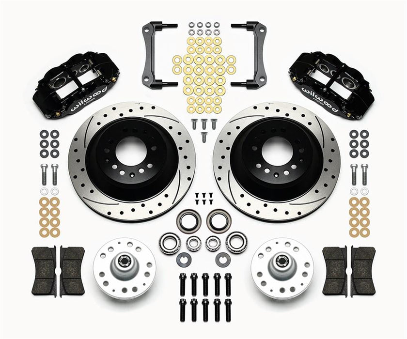 Wilwood Disc Brakes Wilwood Forged Narrow Superlite 6R Big Brake Front Brake Kits 140-12278-D Autofit