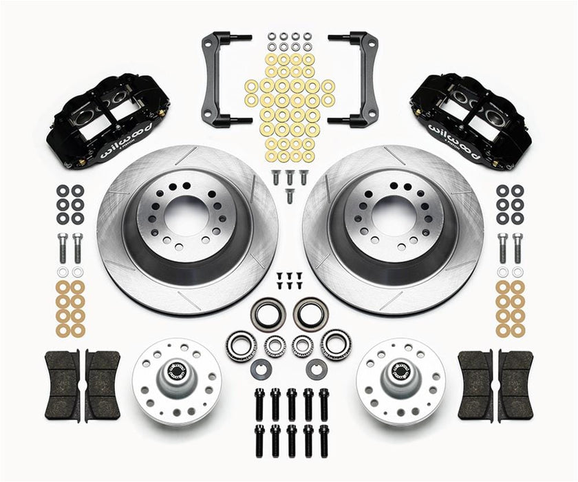 Wilwood Disc Brakes Wilwood Forged Narrow Superlite 6R Big Brake Front Brake Kits 140-12280 Autofit