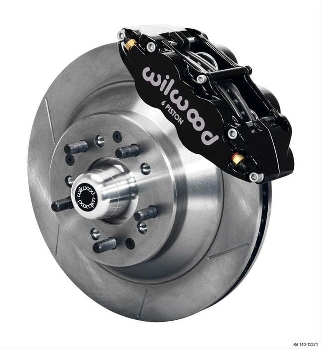 Wilwood Disc Brakes Wilwood Forged Narrow Superlite 6R Big Brake Front Brake Kits 140-12282 Autofit