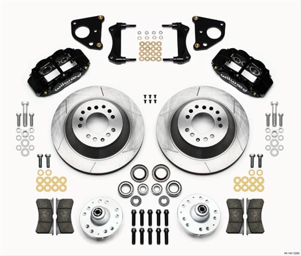 Wilwood Disc Brakes Wilwood Forged Narrow Superlite 6R Big Brake Front Brake Kits 140-12282 Autofit