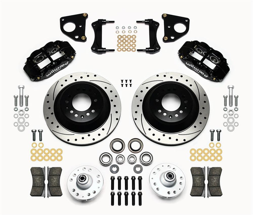Wilwood Disc Brakes Wilwood Forged Narrow Superlite 6R Big Brake Front Brake Kits 140-12282-D Autofit