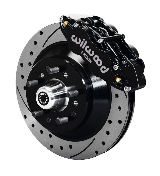 Wilwood Disc Brakes Wilwood Forged Narrow Superlite 6R Big Brake Front Brake Kits 140-12282-D Autofit