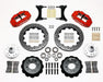 Wilwood Disc Brakes Wilwood Forged Narrow Superlite 6R Big Brake Front Brake Kits 140-12298-DR Autofit