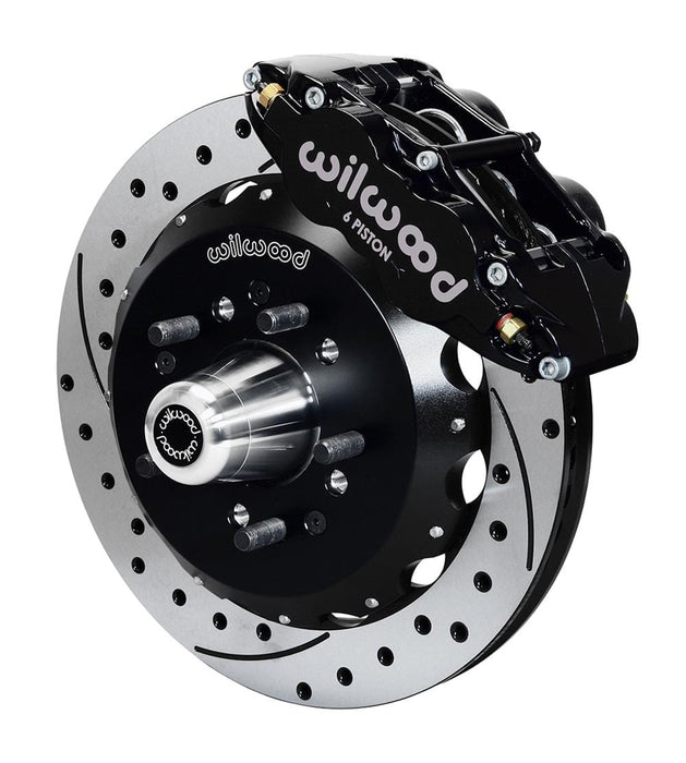 Wilwood Disc Brakes Wilwood Forged Narrow Superlite 6R Big Brake Front Brake Kits 140-12307-D Autofit