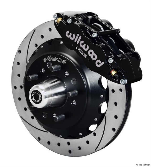 Wilwood Disc Brakes Wilwood Forged Narrow Superlite 6R Big Brake Front Brake Kits 140-12460-D Autofit