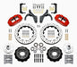 Wilwood Disc Brakes Wilwood Forged Narrow Superlite 6R Big Brake Front Brake Kits 140-12460-DR Autofit