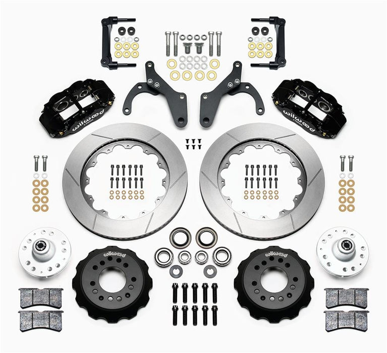 Wilwood Disc Brakes Wilwood Forged Narrow Superlite 6R Big Brake Front Brake Kits 140-12465 Autofit