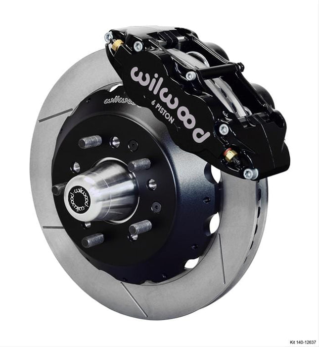 Wilwood Disc Brakes Wilwood Forged Narrow Superlite 6R Big Brake Front Brake Kits 140-12637 Autofit