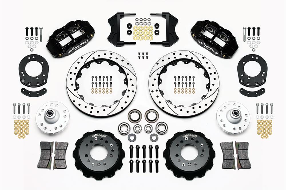 Wilwood Disc Brakes Wilwood Forged Narrow Superlite 6R Big Brake Front Brake Kits 140-12637-D Autofit
