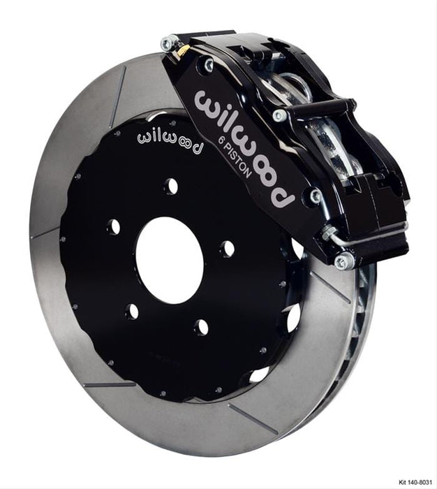 Wilwood Disc Brakes Wilwood Forged Narrow Superlite 6R Big Brake Front Brake Kits 140-12789 Autofit