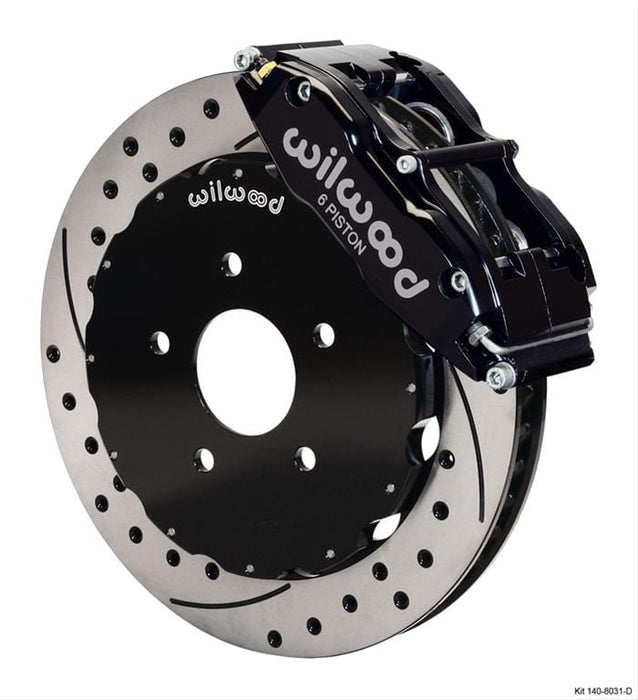 Wilwood Disc Brakes Wilwood Forged Narrow Superlite 6R Big Brake Front Brake Kits 140-12789-D Autofit