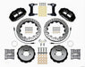 Wilwood Disc Brakes Wilwood Forged Narrow Superlite 6R Big Brake Front Brake Kits 140-12870-D Autofit