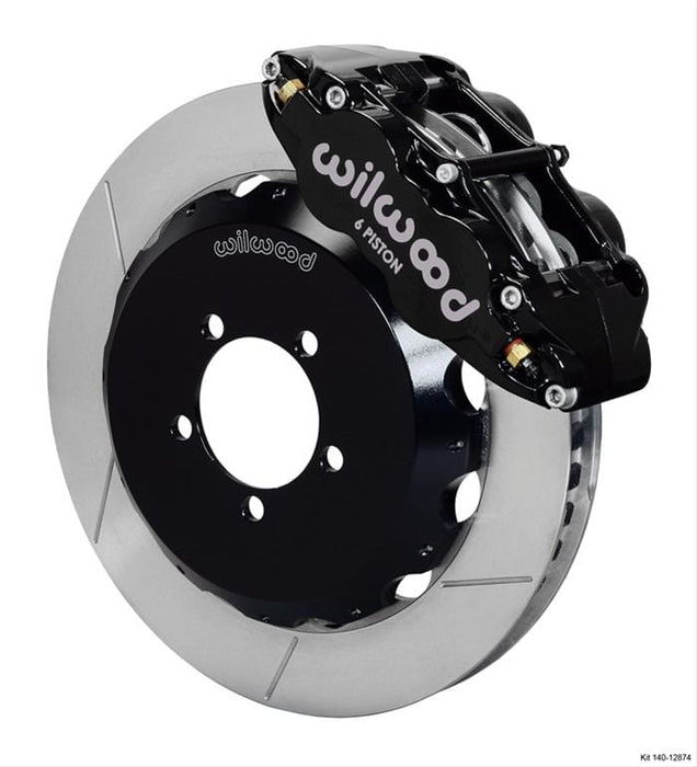 Wilwood Disc Brakes Wilwood Forged Narrow Superlite 6R Big Brake Front Brake Kits 140-12874 Autofit
