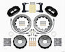 Wilwood Disc Brakes Wilwood Forged Narrow Superlite 6R Big Brake Front Brake Kits 140-12874-D Autofit