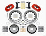 Wilwood Disc Brakes Wilwood Forged Narrow Superlite 6R Big Brake Front Brake Kits 140-12874-DR Autofit