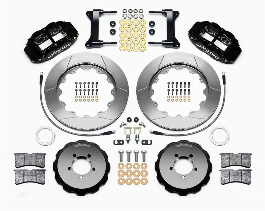 Wilwood Disc Brakes Wilwood Forged Narrow Superlite 6R Big Brake Front Brake Kits 140-12875 Autofit