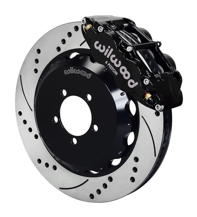 Wilwood Disc Brakes Wilwood Forged Narrow Superlite 6R Big Brake Front Brake Kits 140-12875-D Autofit