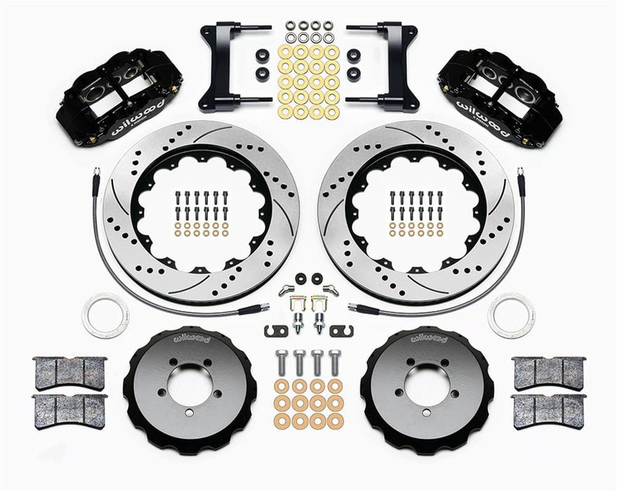 Wilwood Disc Brakes Wilwood Forged Narrow Superlite 6R Big Brake Front Brake Kits 140-12875-D Autofit