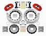 Wilwood Disc Brakes Wilwood Forged Narrow Superlite 6R Big Brake Front Brake Kits 140-12875-DR Autofit