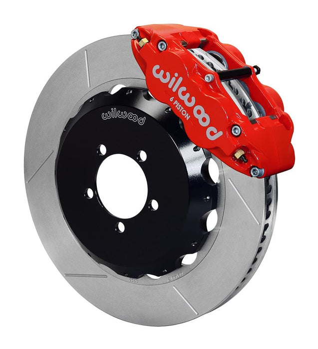 Wilwood Disc Brakes Wilwood Forged Narrow Superlite 6R Big Brake Front Brake Kits 140-12875-R Autofit
