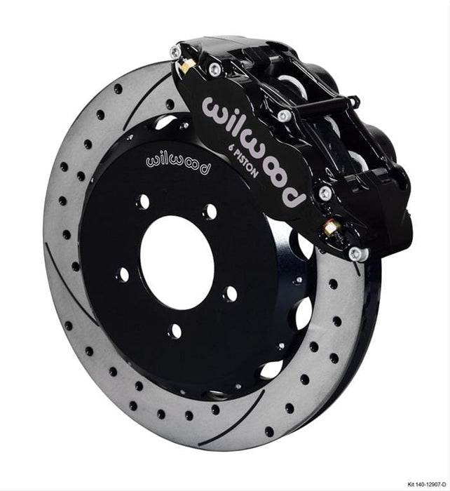Wilwood Disc Brakes Wilwood Forged Narrow Superlite 6R Big Brake Front Brake Kits 140-12907-D Autofit
