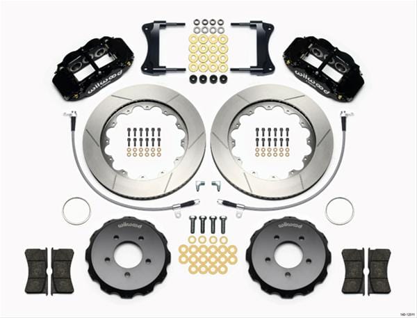 Wilwood Disc Brakes Wilwood Forged Narrow Superlite 6R Big Brake Front Brake Kits 140-12911 Autofit