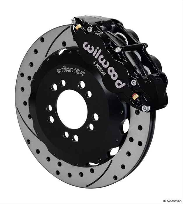 Wilwood Disc Brakes Wilwood Forged Narrow Superlite 6R Big Brake Front Brake Kits 140-13018-D Autofit