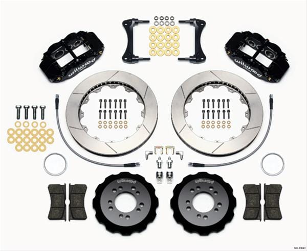 Wilwood Disc Brakes Wilwood Forged Narrow Superlite 6R Big Brake Front Brake Kits 140-13043 Autofit