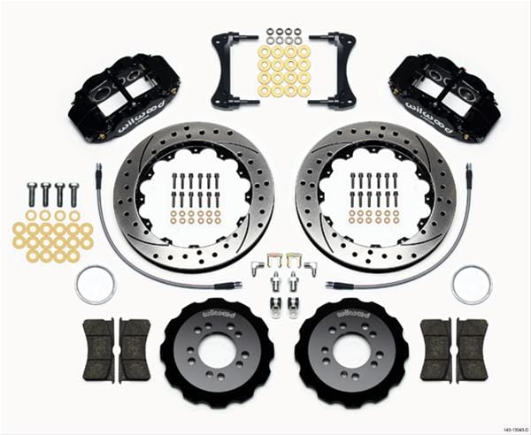 Wilwood Disc Brakes Wilwood Forged Narrow Superlite 6R Big Brake Front Brake Kits 140-13043-D Autofit