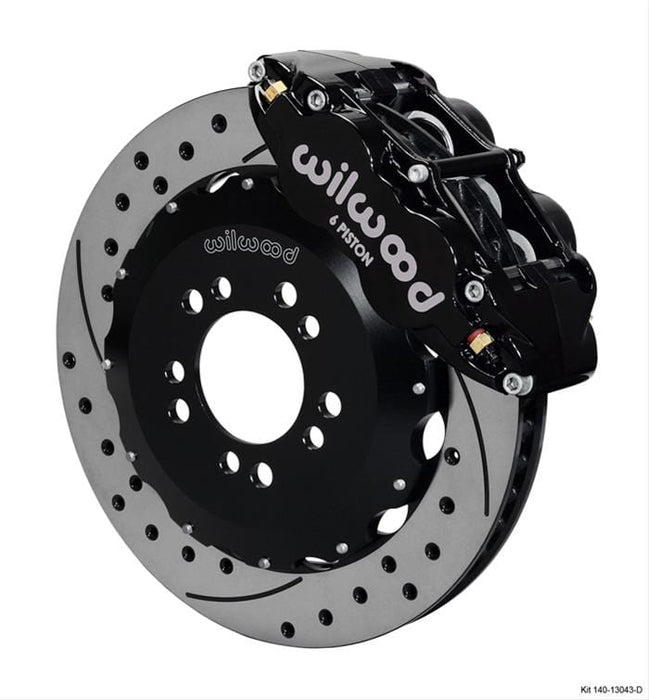 Wilwood Disc Brakes Wilwood Forged Narrow Superlite 6R Big Brake Front Brake Kits 140-13043-D Autofit