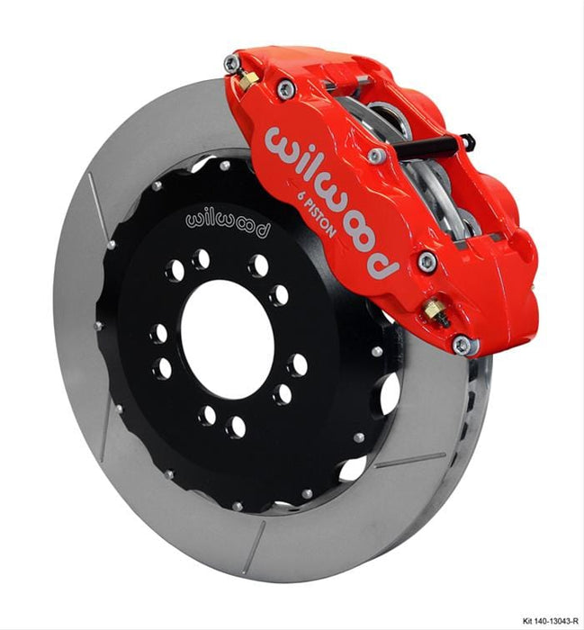 Wilwood Disc Brakes Wilwood Forged Narrow Superlite 6R Big Brake Front Brake Kits 140-13043-R Autofit