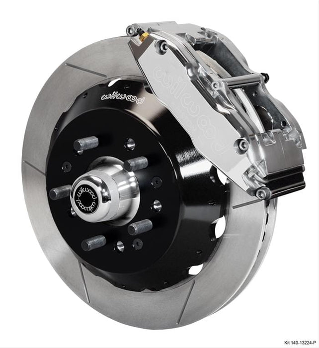 Wilwood Disc Brakes Wilwood Forged Narrow Superlite 6R Big Brake Front Brake Kits 140-13224-P Autofit