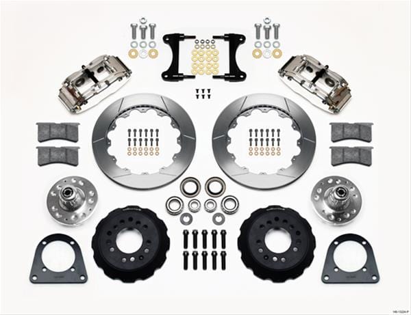 Wilwood Disc Brakes Wilwood Forged Narrow Superlite 6R Big Brake Front Brake Kits 140-13224-P Autofit