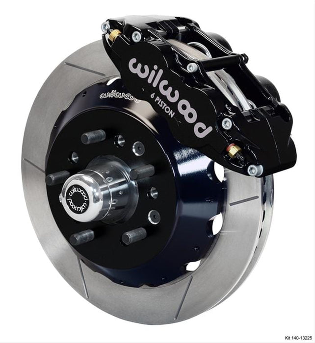 Wilwood Disc Brakes Wilwood Forged Narrow Superlite 6R Big Brake Front Brake Kits 140-13225 Autofit