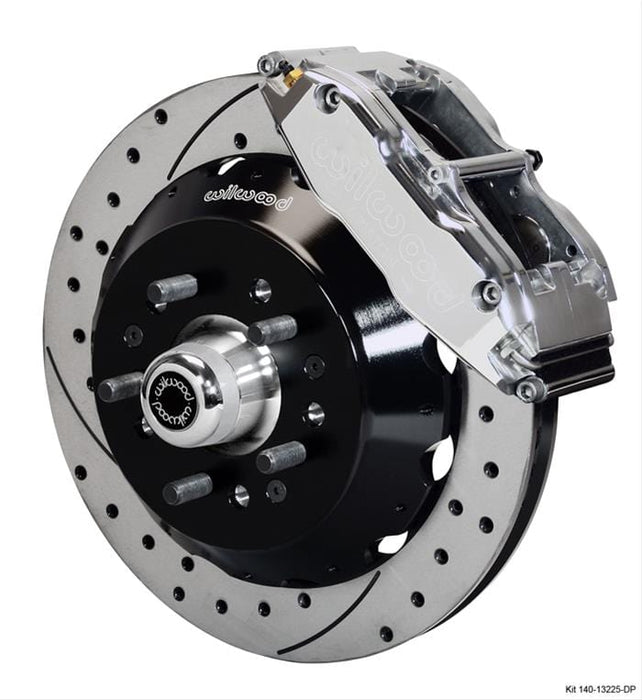 Wilwood Disc Brakes Wilwood Forged Narrow Superlite 6R Big Brake Front Brake Kits 140-13225-DP Autofit