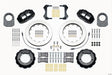 Wilwood Disc Brakes Wilwood Forged Narrow Superlite 6R Big Brake Front Brake Kits 140-13304 Autofit