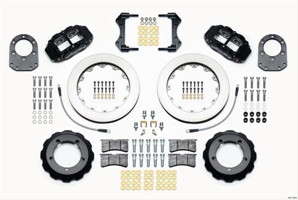 Wilwood Disc Brakes Wilwood Forged Narrow Superlite 6R Big Brake Front Brake Kits 140-13304 Autofit