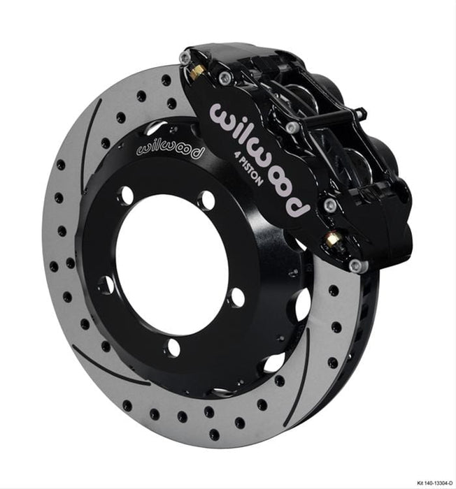 Wilwood Disc Brakes Wilwood Forged Narrow Superlite 6R Big Brake Front Brake Kits 140-13304-D Autofit