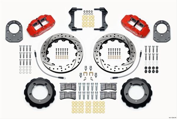 Wilwood Disc Brakes Wilwood Forged Narrow Superlite 6R Big Brake Front Brake Kits 140-13304-DR Autofit
