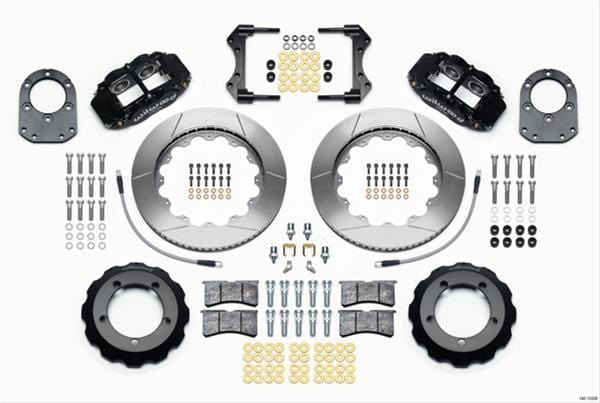 Wilwood Disc Brakes Wilwood Forged Narrow Superlite 6R Big Brake Front Brake Kits 140-13329 Autofit