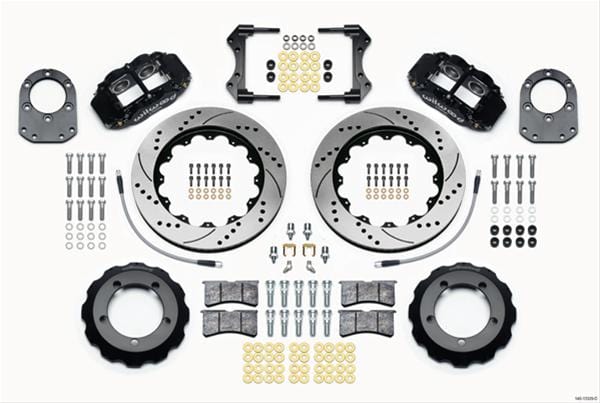 Wilwood Disc Brakes Wilwood Forged Narrow Superlite 6R Big Brake Front Brake Kits 140-13329-D Autofit