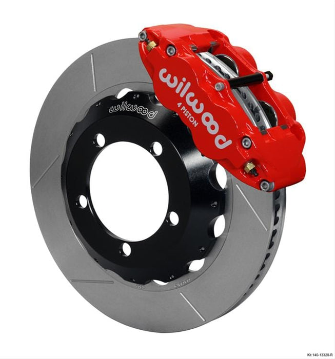 Wilwood Disc Brakes Wilwood Forged Narrow Superlite 6R Big Brake Front Brake Kits 140-13329-R Autofit