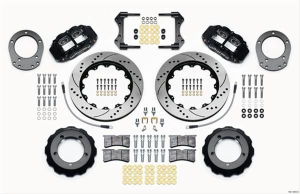 Wilwood Disc Brakes Wilwood Forged Narrow Superlite 6R Big Brake Front Brake Kits 140-13330-D Autofit