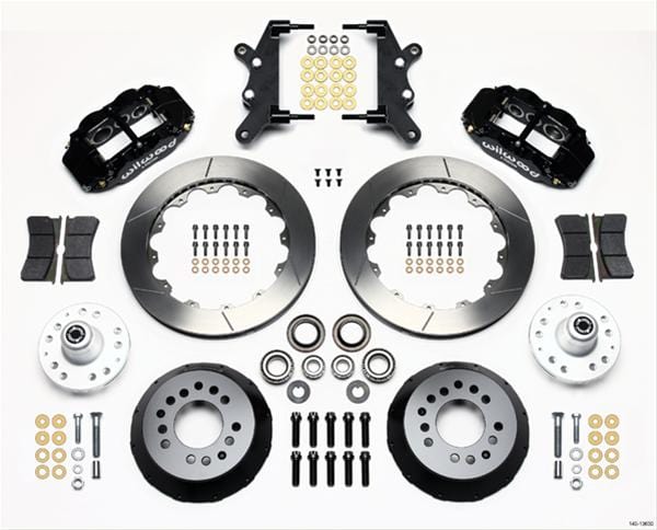 Wilwood Disc Brakes Wilwood Forged Narrow Superlite 6R Big Brake Front Brake Kits 140-13630 Autofit