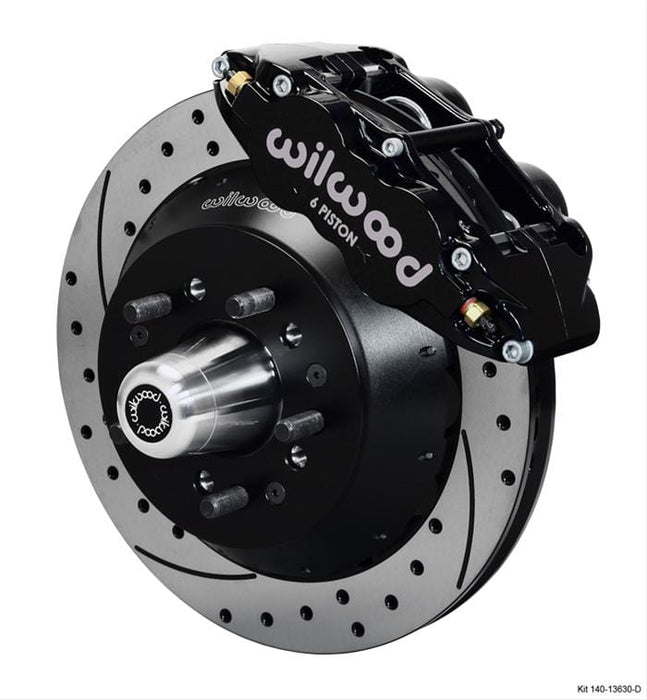 Wilwood Disc Brakes Wilwood Forged Narrow Superlite 6R Big Brake Front Brake Kits 140-13630-D Autofit