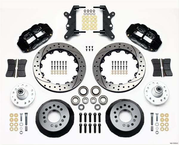 Wilwood Disc Brakes Wilwood Forged Narrow Superlite 6R Big Brake Front Brake Kits 140-13630-D Autofit