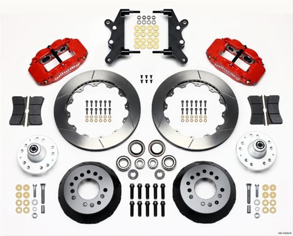 Wilwood Disc Brakes Wilwood Forged Narrow Superlite 6R Big Brake Front Brake Kits 140-13630-R Autofit