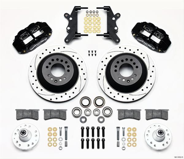 Wilwood Disc Brakes Wilwood Forged Narrow Superlite 6R Big Brake Front Brake Kits 140-13654-D Autofit